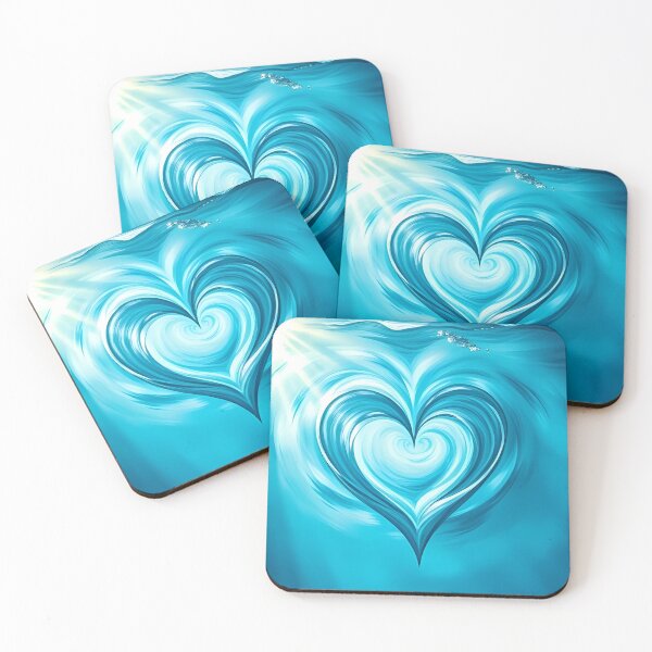 Item preview, Blue Water Heart designed and sold by CalmnessbyChoice.
