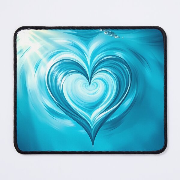 Item preview, Blue Water Heart designed and sold by CalmnessbyChoice.