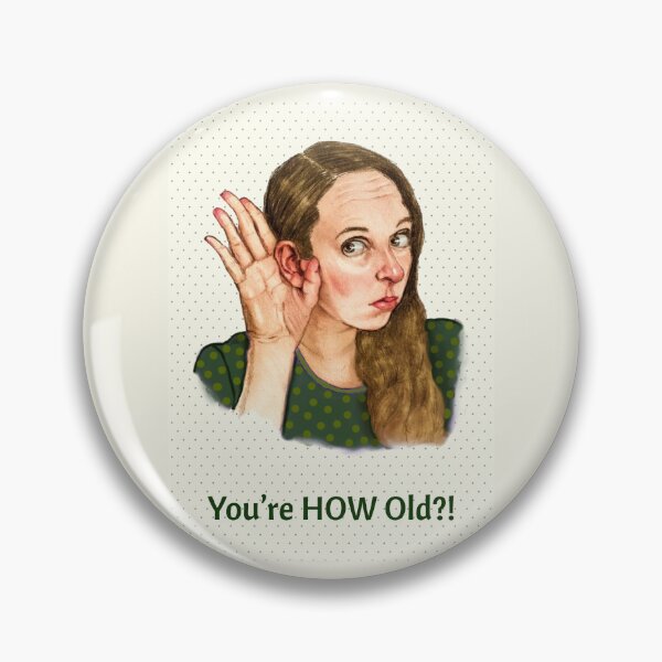 Item preview, You're HOW Old?! Looking Youthful Birthday Greeting designed and sold by JoyfulWhimsy.