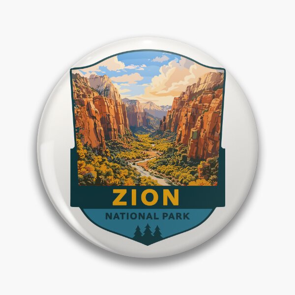 Item preview, Zion National Park Utah Sticker designed and sold by Gideon Emmerich.