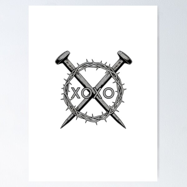 Item preview, Original Love Letters Religious XOXO Design designed and sold by Affiliora.