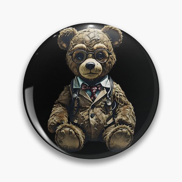 Item preview, Creepy Teddy Vol.1 Bear Steampunk Cute Plush designed and sold by SeNsArtGallery.