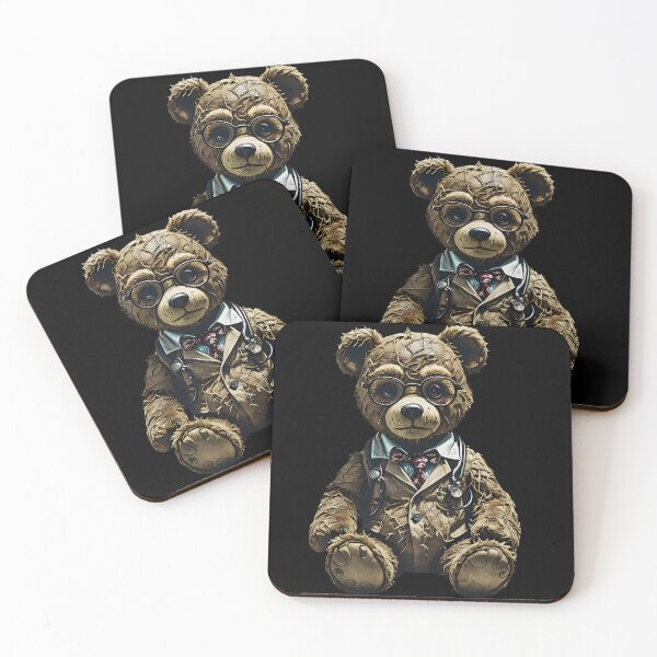 Item preview, Creepy Teddy Vol.1 Bear Steampunk Cute Plush designed and sold by SeNsArtGallery.