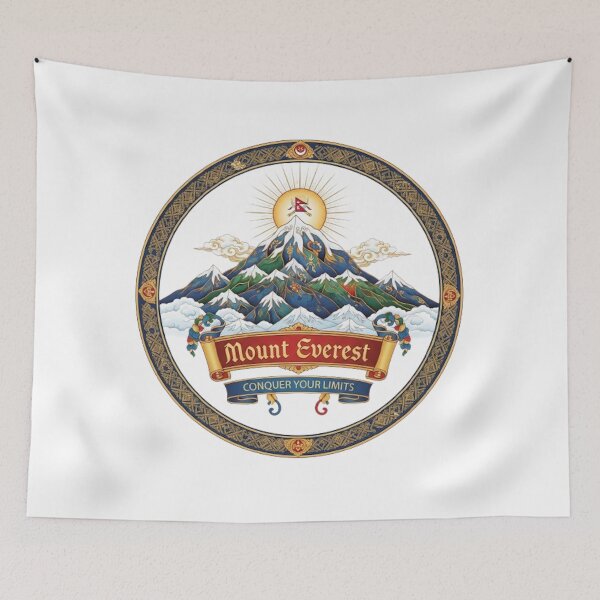 Item preview, MOUNT EVEREST CONQUER YOUR LIMITS designed and sold by likbatonboot.