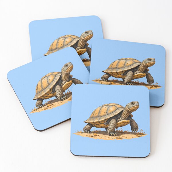Item preview, The Wanderer – Box Turtle Illustration | Slow and Steady Calm Nature Art designed and sold by BloomStudio1.