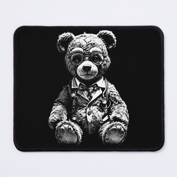 Item preview, Creepy Teddy Vol.1 Bear Steampunk Graphic Plush designed and sold by SeNsArtGallery.