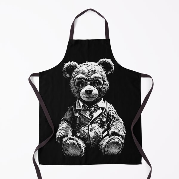 Item preview, Creepy Teddy Vol.1 Bear Steampunk Graphic Plush designed and sold by SeNsArtGallery.