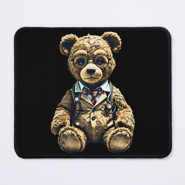 Item preview, Creepy Teddy Vol.1 Bear Speckle Cute Plush designed and sold by SeNsArtGallery.