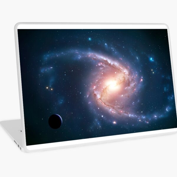 Barred Spiral NGC 1365 Laptop Skin