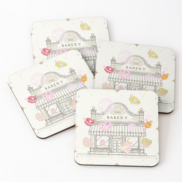 Item preview, Magical Bakery Illustration – Dreamy Cake Shop with Floating Desserts designed and sold by Sugar Wisdom .