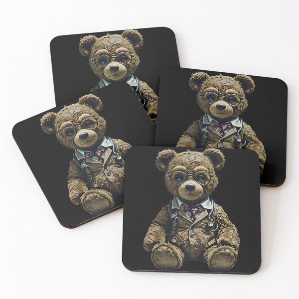 Item preview, Creepy Teddy Vol.1 Bear Crackle Cute Plush designed and sold by SeNsArtGallery.