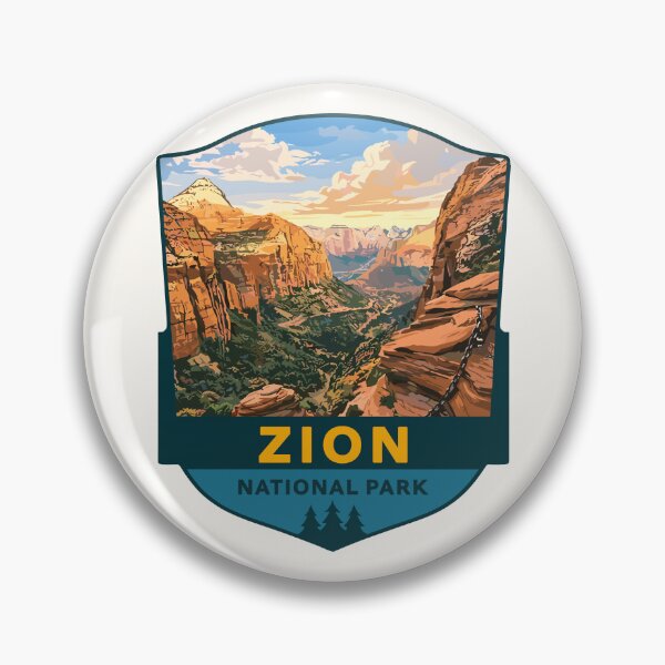 Item preview, Zion National Park Utah Sticker designed and sold by Gideon Emmerich.