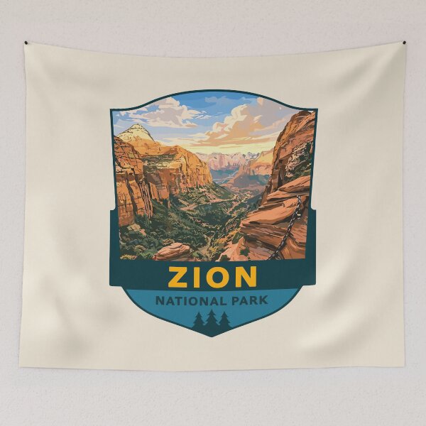 Item preview, Zion National Park Utah Sticker designed and sold by Gideon Emmerich.