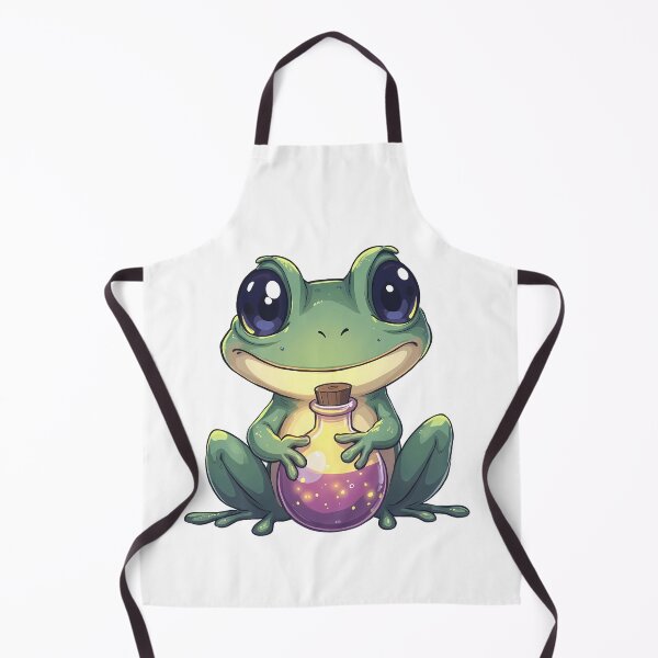 Item preview, Frog Potion Friend – Spooky Cute Light Illustration designed and sold by santi-ia.
