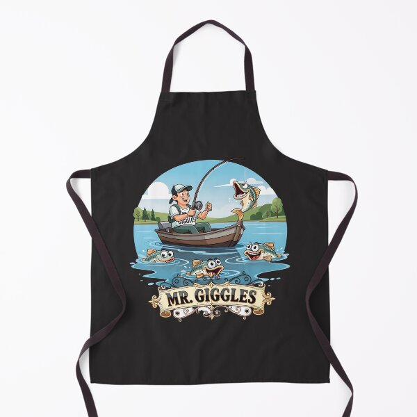 Item preview, Mr. Giggles Goes Fishing designed and sold by PawPlanetPro.