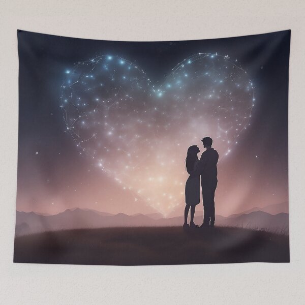 Item preview, Starry Night Proposal – Romantic Valentine designed and sold by Glitchart66.