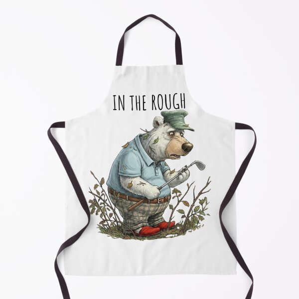 Item preview, Funny Golf Bear Illustration For Casual Players designed and sold by MTJ-Mushrooms.
