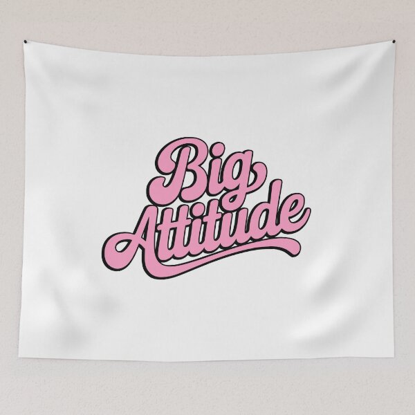 Item preview, Big Attitude! Pink Girly designed and sold by PMCreative.