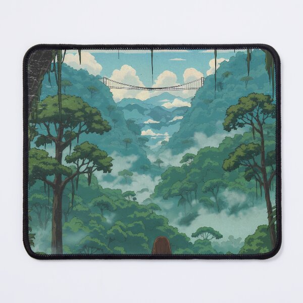Item preview, Pastel Girl Gazing at Monteverde Cloud Forest designed and sold by JacksoonLester.