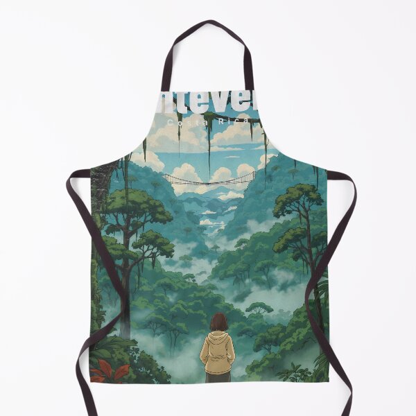 Item preview, Pastel Girl Gazing at Monteverde Cloud Forest designed and sold by JacksoonLester.