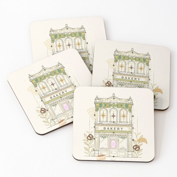 Item preview, Magical Bakery Illustration – Dreamy Cake Shop with Floating Desserts designed and sold by Sugar Wisdom .