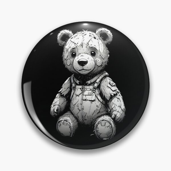 Item preview, Creepy Teddy Vol.3 Zombie Speckle Dark Tactical Bear Post Apocalyptic designed and sold by SeNsArtGallery.