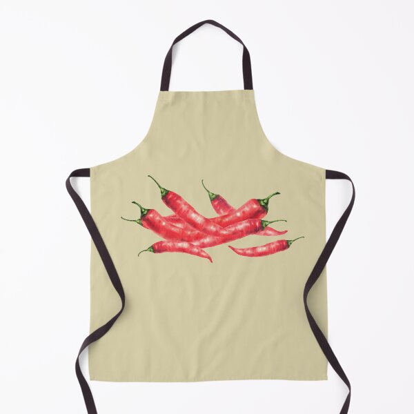 Item preview, Watercolor chili pepper pile. Red hot Vegetable pods. Food spices hand drawn designed and sold by BartolArt.