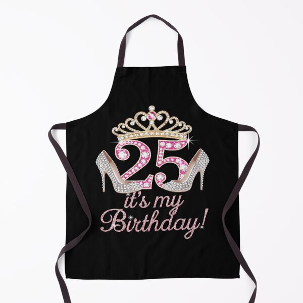 Item preview, It's My 25th Birthday Queen Tiara Shoes 25 Yrs Old Bday designed and sold by DigitaldeligArt.