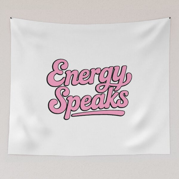 Item preview, Energy Speaks! Pink Girly designed and sold by PMCreative.