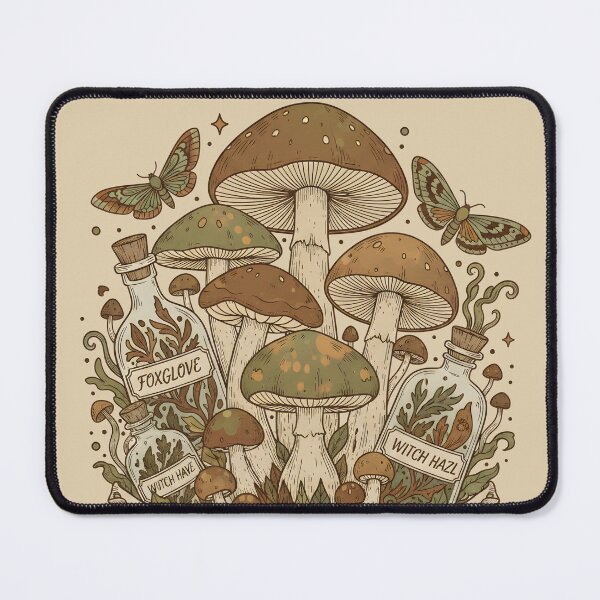 Item preview, Year of the Forest Witchy Mushrooms designed and sold by dreephic22.
