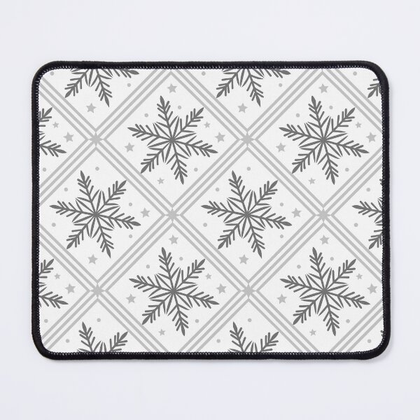 Item preview, Chic checkered design with snowflakes designed and sold by Merrylands Artshop.