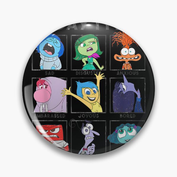 Item preview,  Dis.Ney Pixar Inside Out 2 Today I Feel...Vintage Panels designed and sold by RetMcClure.