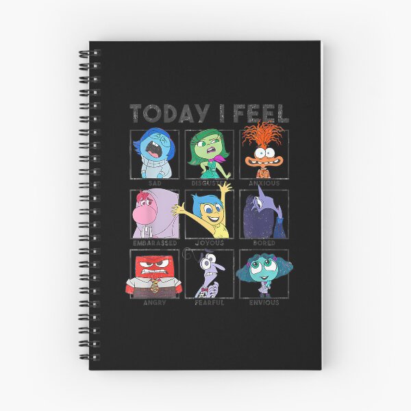 Item preview,  Dis.Ney Pixar Inside Out 2 Today I Feel...Vintage Panels designed and sold by RetMcClure.