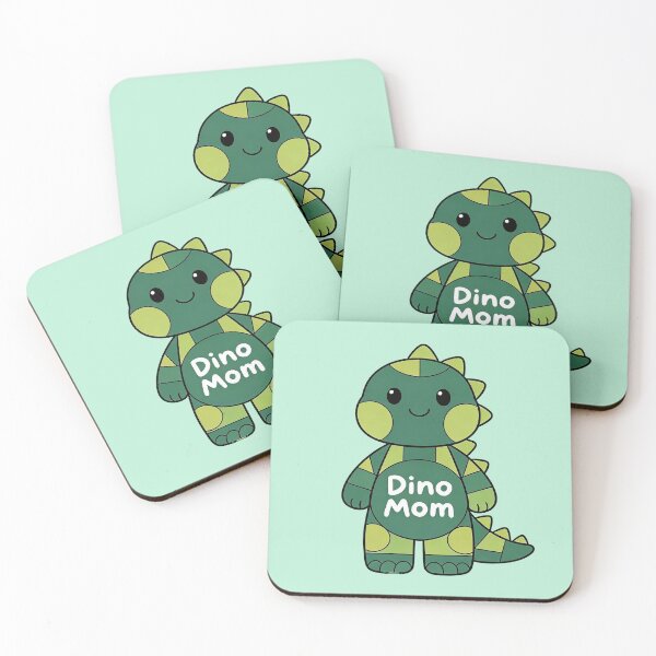 Item preview,  Dino Mom Green Dinosaur Parent-Child Mom Design designed and sold by PrintStichCo.