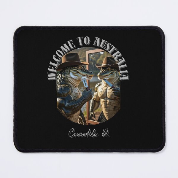 Item preview, Welcome to Australia – Crocodile Outback Legend Tee designed and sold by ArthurShu.