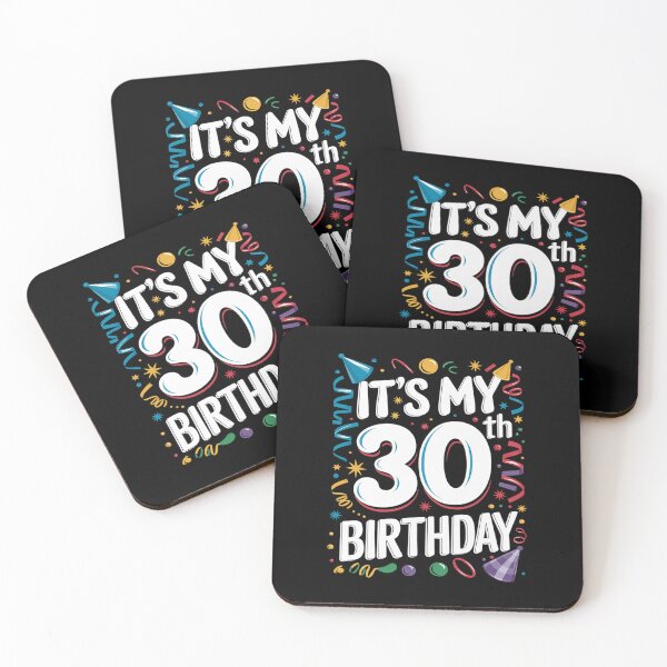 Item preview, Its My 30th Birthday Happy Birthday designed and sold by DigitaldeligArt.