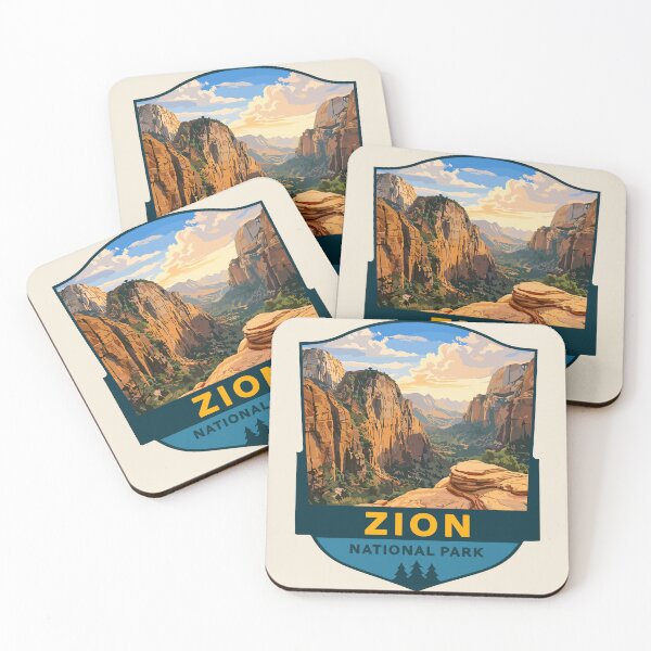 Item preview, Zion National Park Utah Sticker designed and sold by Gideon Emmerich.