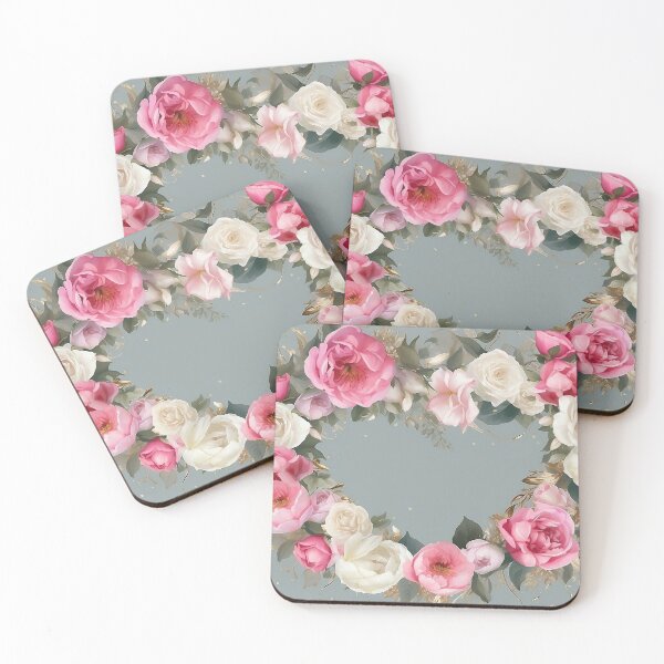 Item preview, Floral Heart Wreath – Valentine’s Day Romantic designed and sold by Glitchart66.