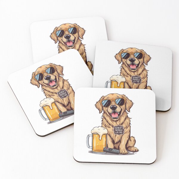 Item preview, World's Okayest Dog Dad – Funny Pet Tee t-shirt designed and sold by Ashley critters.