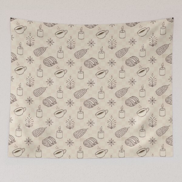 Item preview, Cozy checkered pattern design designed and sold by Merrylands Artshop.