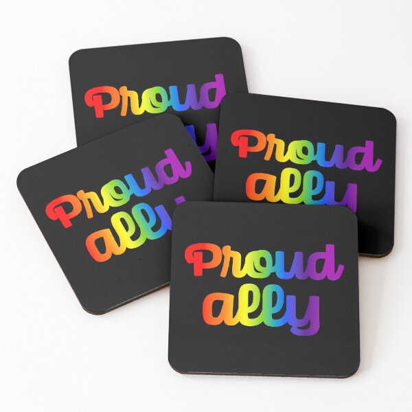 Item preview, Proud Ally - Rainbow designed and sold by sillyjess.