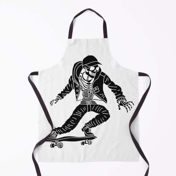 Item preview, Skeleton on a skateboard (black) designed and sold by Lagueny.