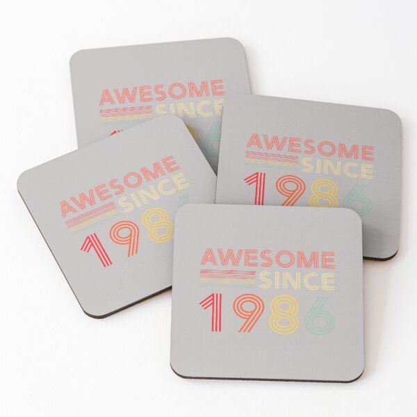 Item preview, 40 Birthday Decorations Men 40yr Awesome 1986 40th Birthday designed and sold by mjohnson9.