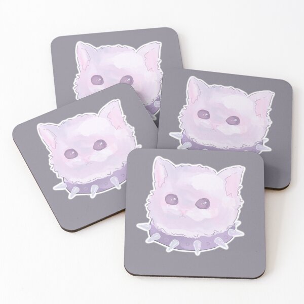 Item preview, punk rock kitty! ♡ designed and sold by essie the strange.