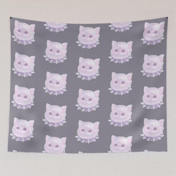 Item preview, punk rock kitty! ♡ designed and sold by essie the strange.
