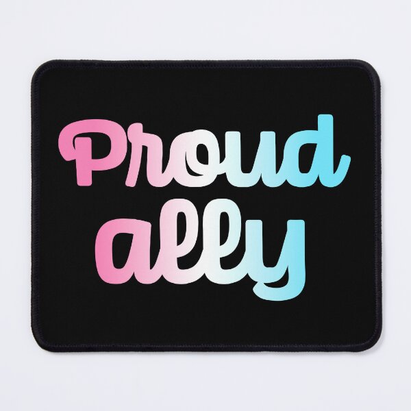 Item preview, Proud Ally - Trans Colors designed and sold by sillyjess.