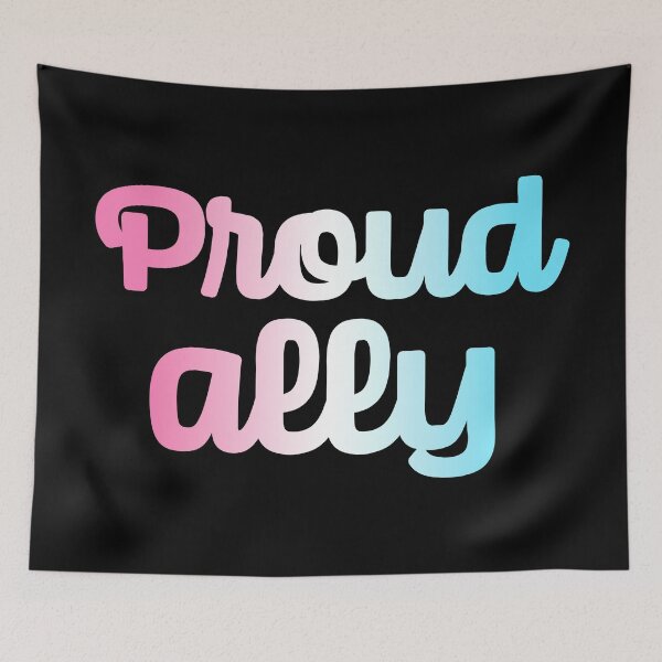 Item preview, Proud Ally - Trans Colors designed and sold by sillyjess.