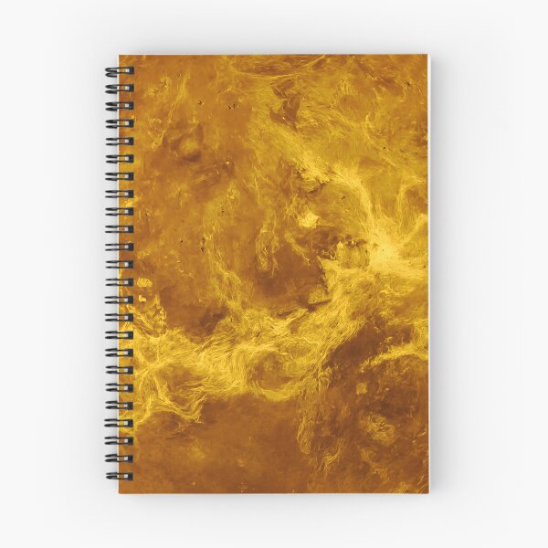 Item preview, Planet Venus Abstract Surface in Golden Yellow Tones designed and sold by PandaTShirtShop.