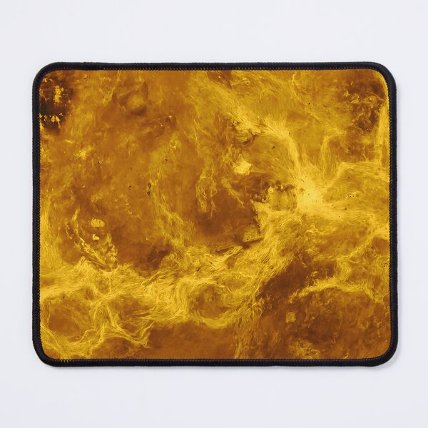Item preview, Planet Venus Abstract Surface in Golden Yellow Tones designed and sold by PandaTShirtShop.