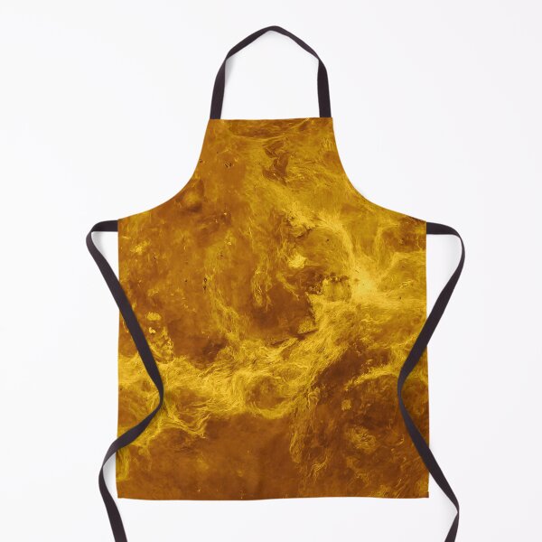 Item preview, Planet Venus Abstract Surface in Golden Yellow Tones designed and sold by PandaTShirtShop.